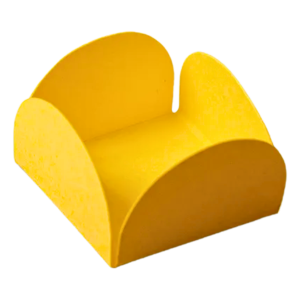 FORMA 4 PETALAS AMARELA C/30 UNID