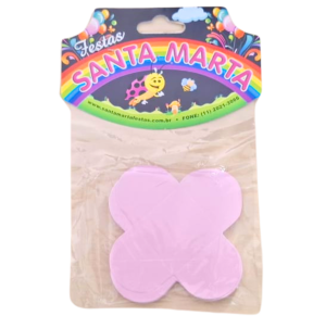 FORMA 4 PETALAS ROSA C/30 UNID