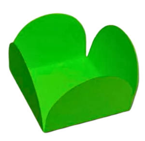 FORMA 4 PETALAS VERDE CLARO C/30 UNID