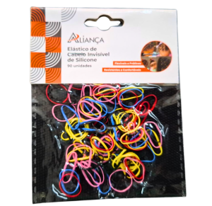 ELASTICO SILICONE C/12 PCT C/90 PÇS - AX19528-A
