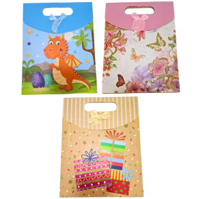 SACOLA DE PRESENTE CORAÇÃO 31X24X12CM - HB87826