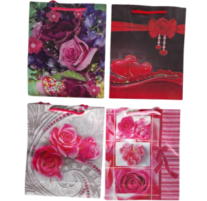 SACOLA DE PRESENTE PL 22X18X7CM - 028599