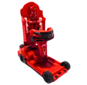 CARRO A FRICÇÃO VIRA ROBO C/LUZ - 6880-1