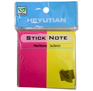 BLOCO ADESIVO 7,6X7,6CM C/2 PÇS - AX13389-A