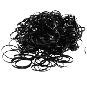 ELASTICO SILICONE C/12 CARTELAS C/150 PÇS - GA7566