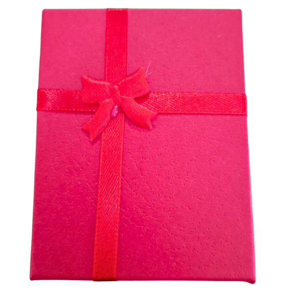 CAIXA DE PRESENTE VERMELHA 9X7CM - LP6935