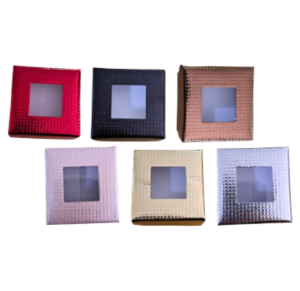 CAIXA DE PRESENTE C/VISOR SORTIDA 4X4CM - GA 7416