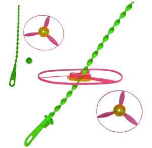 GIROCOPTERO HELICE C/LUZ 14CM - ZBN0017