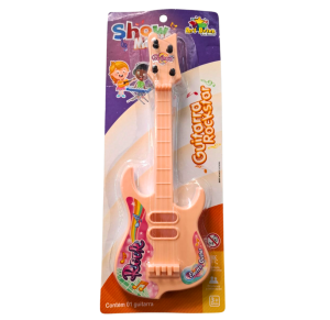 GUITARRA 25CM SHOW MUSIC CORES SORT. - ZB988