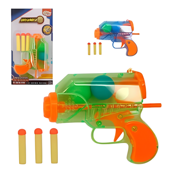 PISTOLA LANÇA BOLA E DARDO - WBU2807