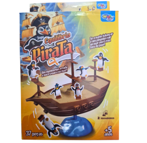 JOGO EQUILIBRIO PIRATA 37 PÇS - WB19447