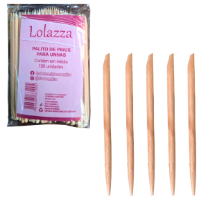 PALITO P/UNHAS PINUS C/100 UNID