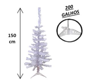 NT - ARVORE DE NATAL 150CM BR 200G - NTY11150