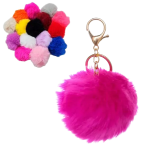 CHAVEIRO POM POM 10,5CM - NS-3052