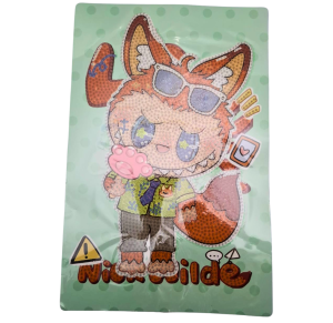 CARTELA C/CANETA DE PINTURA C/PONTOS 30X20CM - MJ-2479-20G