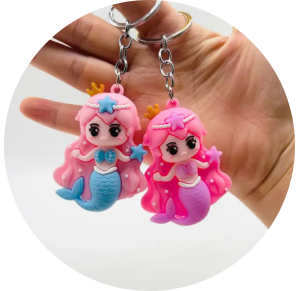 CHAVEIRO EMBORRACHADO SEREIA SORTIDO - HW84331