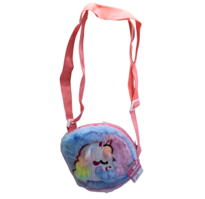 BOLSA PELUCIA INFANTIL UNICORNIO - HB62522