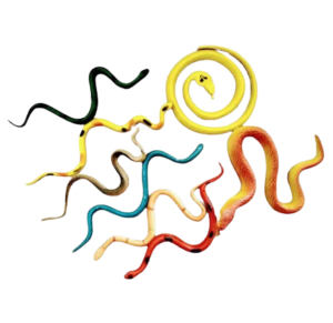 COBRAS EMBORRACHADA C/7 PÇS - CP001483
