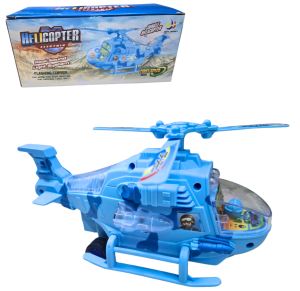 HELICOPTERO A PILHA COM LUZ E SOM - F-6688