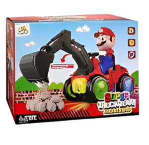 TRATOR ESCAVADEIRA ENCANADOR C/LUZ E SOM - TK-AB8369