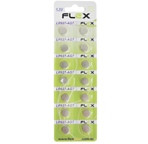 BATERIA 395/LR927/AG7 FLEX C/14 UNID - LR927-AG7