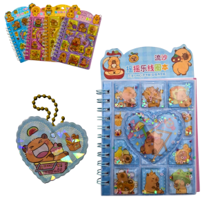 CADERNETA CAPIVARA 14X10CM - MJ1671-31E