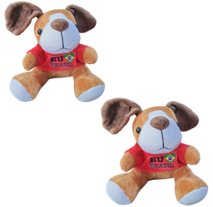 CACHORRO PELUCIA 14CM - PD-0879-66