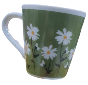CANECA TULIPA 150ML - FLORES MARGARIDA