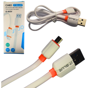 CABO P/CELULAR V8 3.1A COM 1,2M - LE-853V