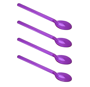 COLHER P/ DOCE LILAS C/15UNID