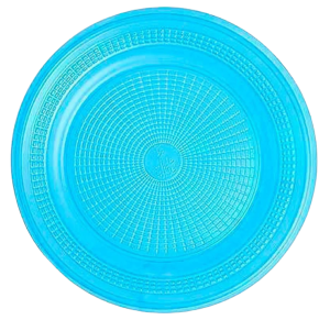 PRATO SOBREMESA AZUL CLARO PL 15CM C/10 UNID