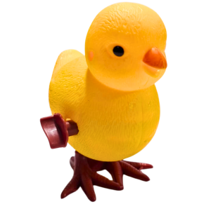 PINTINHO AMARELINHO A CORDA 10CM - 10170